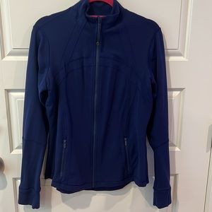 Lululemon Define Jacket Navy Blue Size 12